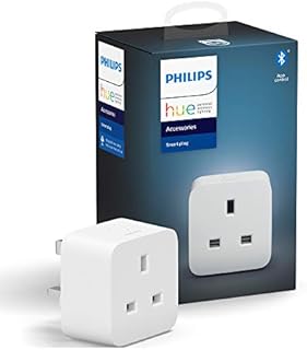 Philips Hue Smart Plug for Smart Home Automation. Works with Alexa, Google Assistant and Apple Homekit, White, 1 Count (Pack of 1)