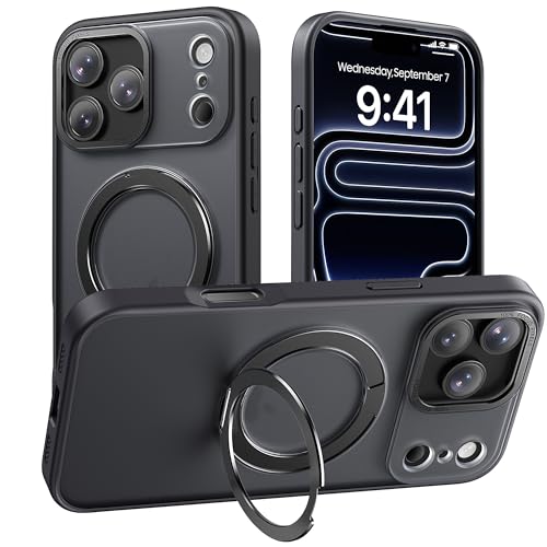 iPhone 17 Pro Max ケース MagSafe対応 スタンド付き