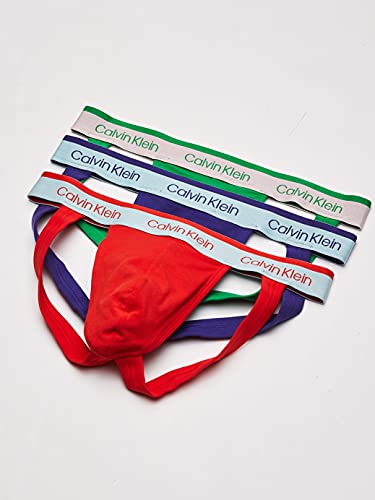 Calvin Klein – Pacote com 5 alças masculinas The Pride Edit, Feio/Rosa Crissiano/Brilho de Verão/Inv