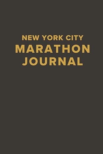 New York City Marathon Training Journal: Prepare for your New York adventure! | Beginner marathon training guide | 24 week running logbook | A5 ... | Race Day Plan | Great gift for runners