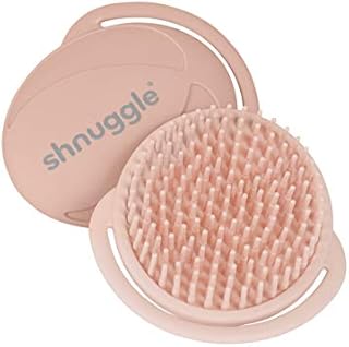 Shnuggle Baby Bath Brush | Soft Brush Helps To Massage Away Cradle Cap - Pink
