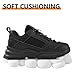 SUADEX Steel Toe Shoes for Men Women Indestructible Steel Toe Sneakers Lightweight Work Safety Shoes Puncture Proof Composite Toe