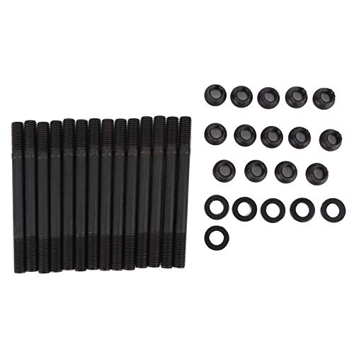 ARP 201‑4302 Head Stud, ARP Bolts Studs, Head Stud for E36 325i 2.5L 6 Cyl M50 S50US, Laminated Threads Durable Car Maintenance for Car Repair