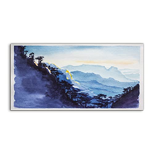 Photo art acryl 100x50cm au rendu brillant pour habiller un mur de chambre elegant
