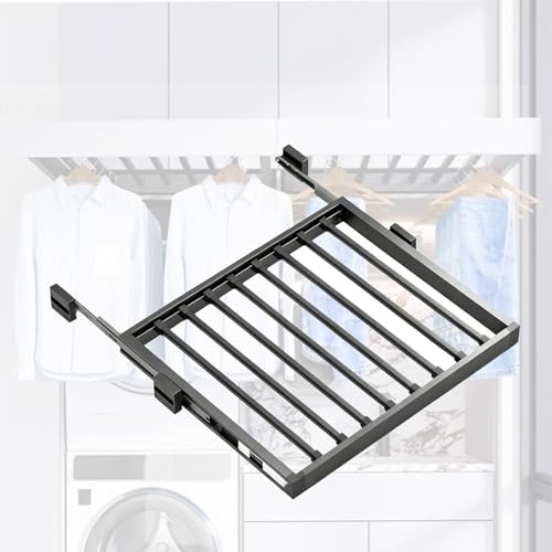 Porte-pantalons coulissant extensible pour en finir avec le linge froissé
