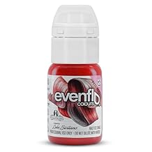 Evenflo Colours Permanent Makeup for Lips, Used for All Permanent Makeup Procedures, Professional Cosmetic Pigment - Clay, 0.5 oz