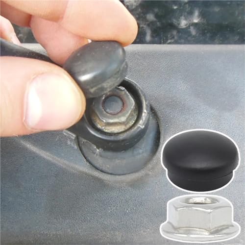 Écrou de bras d'essuie-glace avant avec boulon et vis de rechange 133955435 pour Polo 6R 9N 6N - 3