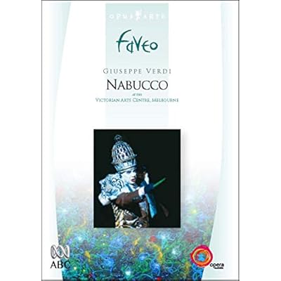 Nabucco: State Theatre, Victorian Arts Centre, Melbourne
