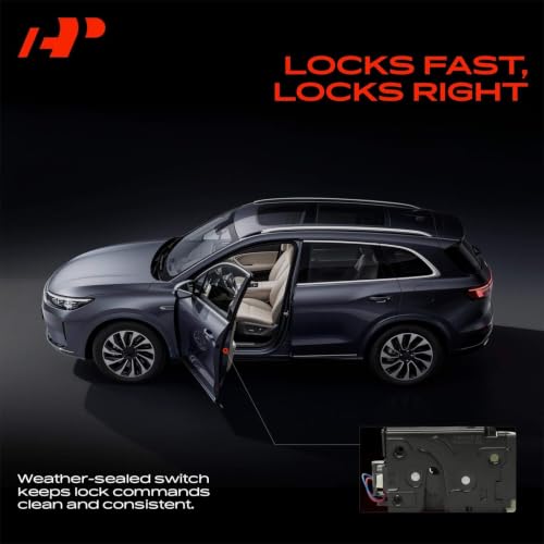 Image of A-Premium Door Latch Lock Actuator Compatible with Volkswagen | for Jetta 2000-2005, Golf 1999-2006, Passat 2000-2005 - Rear Driver and Passenger