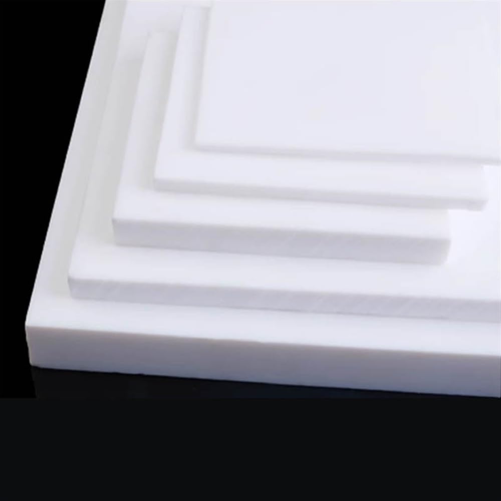 2 szt. Biała płyta polipropylenowa 100x100mm/200x200mm - wszechstronne arkusze z tworzywa sztucznego PP do projektów DIY(5x100x100mm)