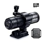 KONSIVY 2K Helmet Camera for Motorcycle with 2.4G Remote Control,Dual Lens Bike Cameras with App Control,Motorcycle Helmet Recorder Front and Rear,Cycling Dash Cam with 32G TF Card Loop Recording