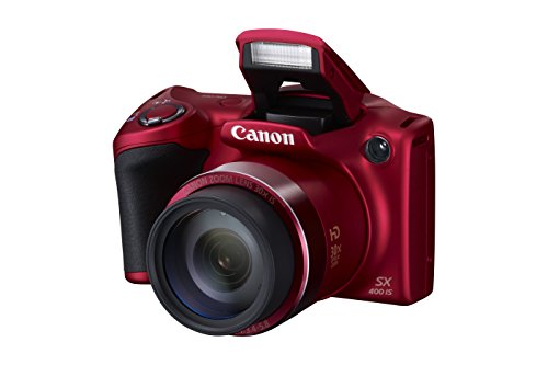 Canon Powershot SX400 Digitalkamera mit intelligentem Bildstabilisator Rot – Bild 5