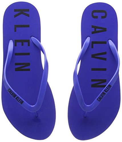 Calvin Klein Infradito, Donna, Blu (DAZZLING BLUE