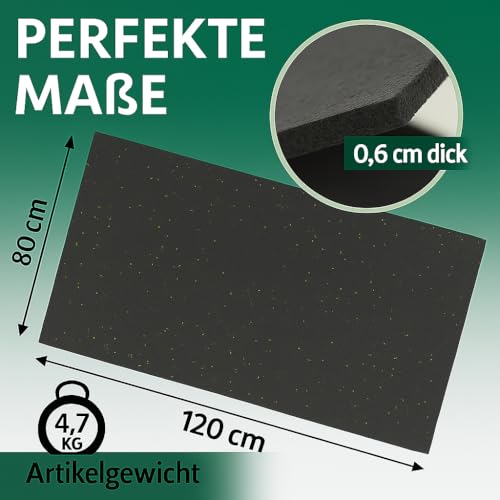 Antirutschmatte PIKKI® 800 x 1200 mm in verschiedenen Stärken (800 x 1200 mm, 6 mm)