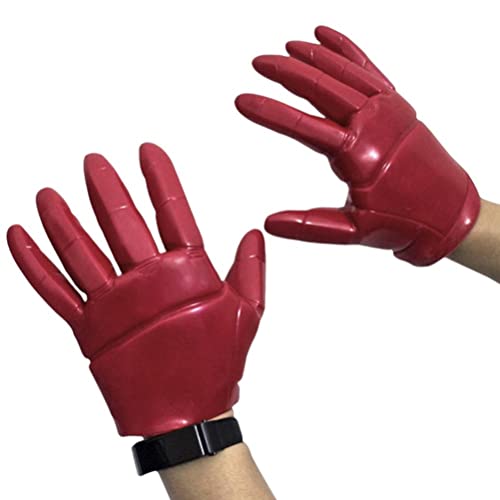 BTSEURY Luvas Cosplay Homem de Ferro - Figura de Filme Luvas Cosplay Fantasia de Halloween Cosplay F