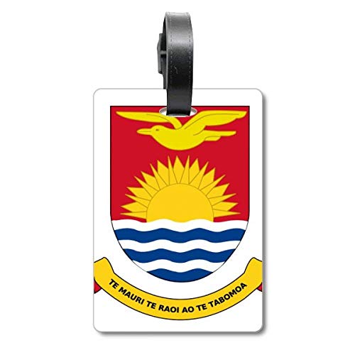 Étiquette de valise Kiribati Océanie accessoire voyage durable