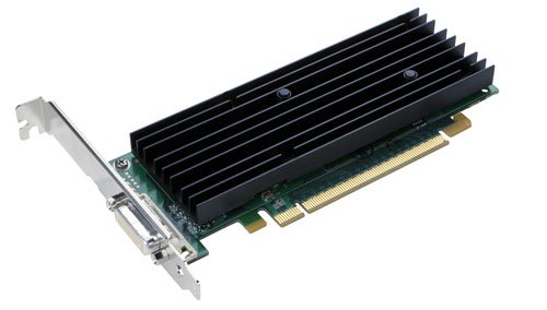 NVS 290 PCIE x16 carte graphique passive NVIDIA résout les pannes de ventilateur et le bruit de PC