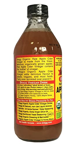 Bragg Organic Raw Apple Cider Vinegar, 16 Fl Oz (Pack Of 1) #TOP4