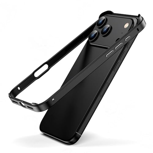 iPhone �p 17 Air 16 15 Plus 14 13 12 Pro Max 17pro �p�P�[�X �I�����W �n�C�u���b�h �V���R�� �ϏՌ��o���p�[ �����A���~�j�E�� ���^�� �o�b�N�t���[���A�u���b�N�AiPhone �p 16 �p