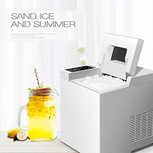 Fabricadora de hielo acero inoxidable 33lbs/24h miniatura 3