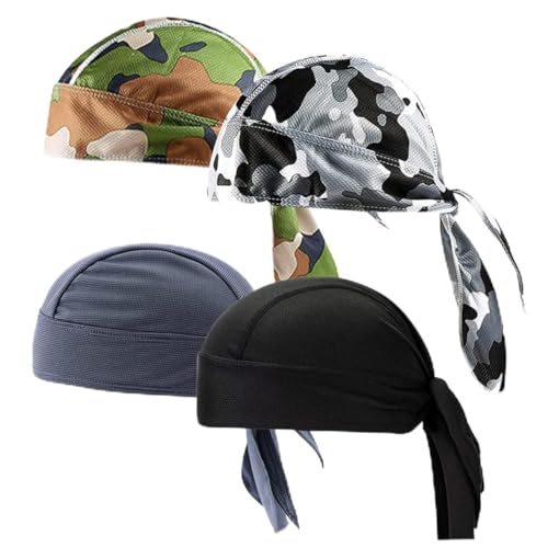 Bandana de Ciclismo, Touca, Bandana Esportiva, Respirável, Chapéu de Pirata, Bandana de Algodão para