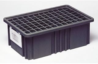 Conductive Dividable Grid Storage Container Short Dividers for DG91035CO [Set of 6]