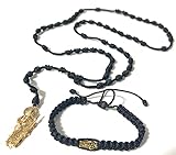 Chavarrieta San Judas Tadeo Rosario y pulsera a juego.