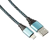 Xcords(TM) 3Pack 6Ft Nylon Braided 8 Pin Lightning to USB Cable Data Syncing Cord Compatible with iPhone 7/ 7 Plus/6/ 6 Plus/ 6s/ 6s Plus /5/5s/5c/SE/iPad/iPod/Beats Pill+(Blue)…