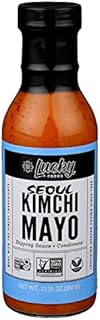Lucky Foods Seoul Kimchi Mayo, Gluten Free / Non GMO, 12.35 oz