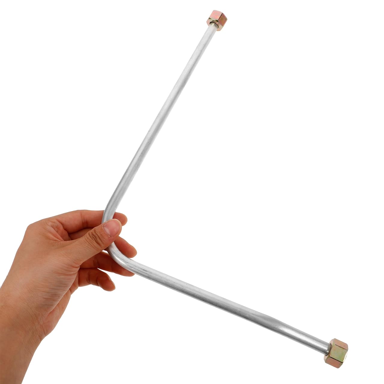 GARVALON Tubo De Escape De Aluminio Para Compresor De Aire Repuesto 530Mm Manguera Neumática Ligera Para Taller Y Garaje