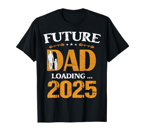 Happy dad 2025 future dad baby ankündigung erstes baby t-shirt