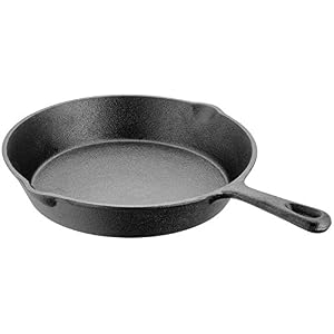 Judge Speciality Cookware Skillet Solid Cast Iron Frying Pan 24cm, Induction Ready, Oven Safe