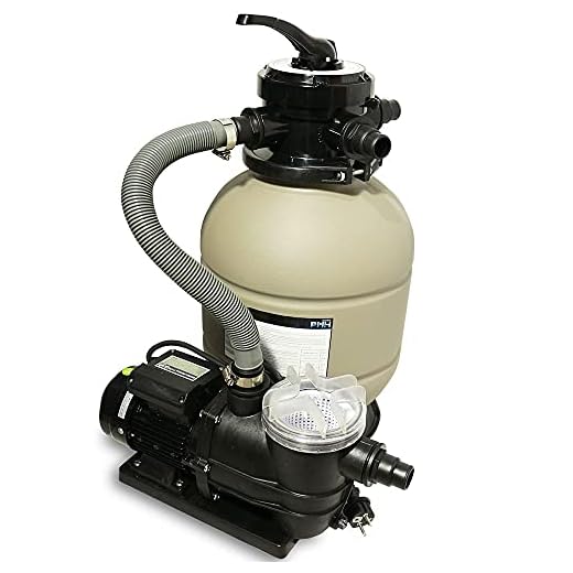 Depuradora De Arena 6400L/H Monobloc 320 Con Válvula Selectora