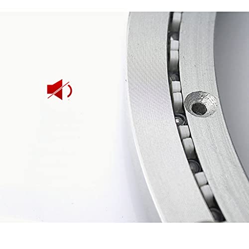 Shijianx Aluminium Alloy Bearing Turntable Ring Swivel Plate Heavy Duty-Mute-Aluminum Dining Table Turntable Base-Bearing Mute Rotating Rail (Diameter: 20Cm -80Cm) #TOP4