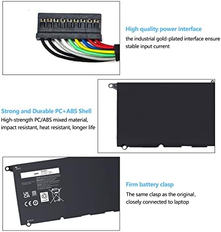 OYOMBA 60Wh PW23Y Laptop Battery Compatible with Dell XPS 13 9360 P54G002 13-9360-D1605G 13-9360-D1605T 13-9360-D1609 13-9360-D1609G 13-9360-D1705G Series Replacement TP1GT RNP72 0RNP72 0TP1GT
