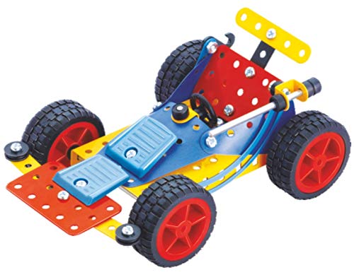 Image of TOYZTREND Toysbox MEC - O - Tec Set 1 Metal Construction Toy, Building Blocks, Educational Toys for 6+ yrs Boys and Girls, Multicolor