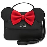 Loungefly Faux Leather Minnie Mouse Crossbody Bag Standard