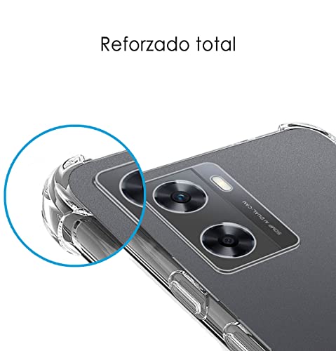 Transparent Anti-Shock Silicone Case for OPPO A57s - Image 3