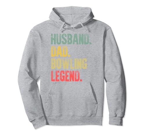 Funny Vintage Husband Dad Bowling Legend Retro T-shirt Sweat à Capuche