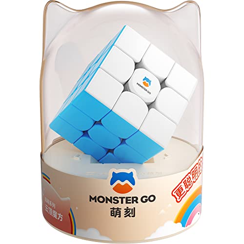 MONSTER GO MG3 Cloud �����X�^�[�S�[ �N���E�h 3x3 �L���[�u (�v���~�A���o�[�W����, �u���[)