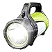 Rechargeable Spotlight Searchlight,Rechargeable Flashlight- 10 Modes Multifunction Super Bright Outdoor Camping Lights with USB Ports to Charge Mobile Devices and Special SOS Modes