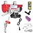 TROPOW Electric Hoist 440lbs, Auto Lifting Hoist with 12m Rope, Wireless Remote Control, 110V for Garage, Ceiling, Factory Warehouse