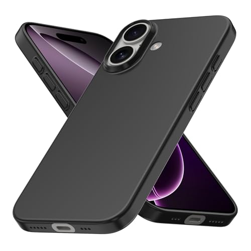 Coque iPhone 17 ultra fine CELLBEE noire profonde coque de protection legere