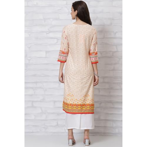 Image of Blue Straight Kurta