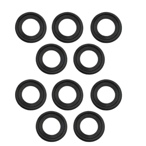 Image of Sump Oil Drain Plug Washer Seal 0652526S3 Compatible With Astra Zafira Corsa Vx220 Insignia Adam Viva Focus Fiesta CMax(10xM12)