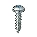 L.H. Dottie DDSMS81 Sheet Metal Screw Pan Head, Square, No.8 by 1-Inch Length, Zinc Plated, 100-Pack