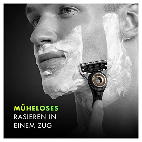 Gillette Labs Nassrasierer Herren, Rasierer mit Reinigungs-Element + Reise-Etui zur Aufbewahrung für unterwegs + 2 Rasierklingen, Premium-Magnetdock - Image 3