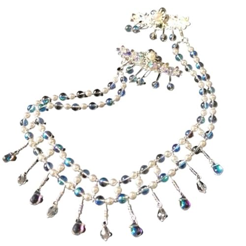 Accessoire de tête mariage strass dorés et headband frontal femme
