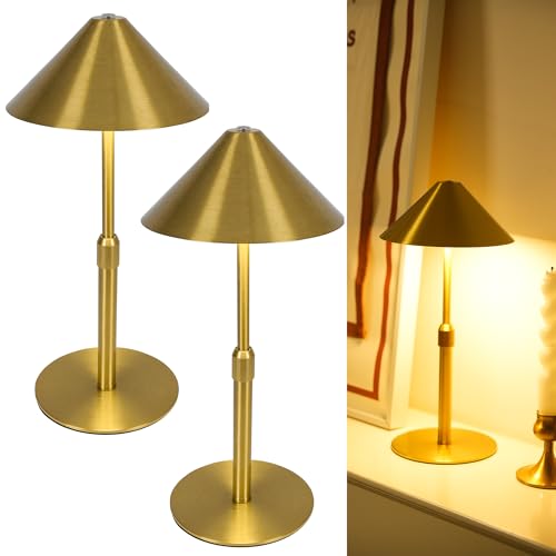 LuminexDesigns 2 Lampade da Tavolo Ricaricabili Senza Fili – Casa