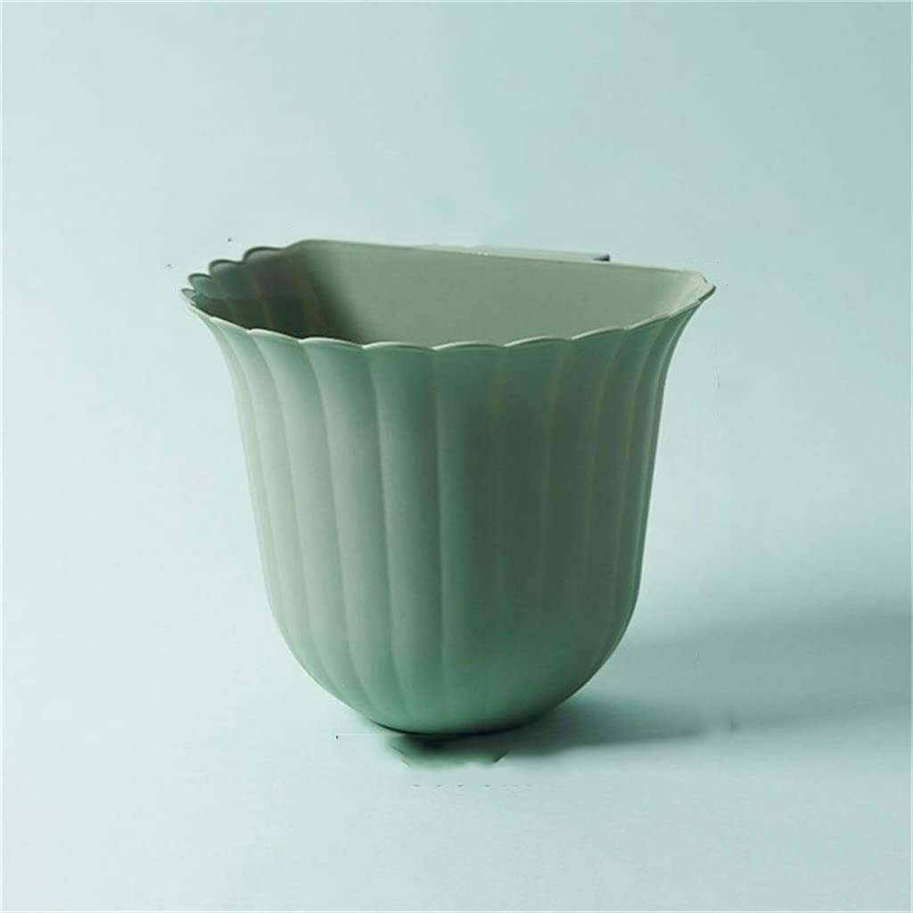 Wall Mounted Hanging Trash Bin Kitchen Trashs Bin Cabinet Door Garbage Cans Counter Bins Trash Can Kitchen Storage Bucket(Gray)